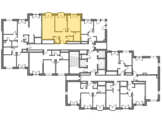 Продажа 2-комнатной квартиры 69,2 м², 22/26 этаж