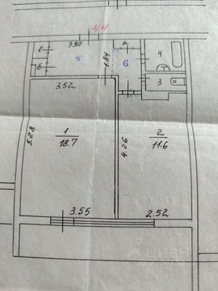 Продажа 1-комнатной квартиры 42 м², 4/17 этаж