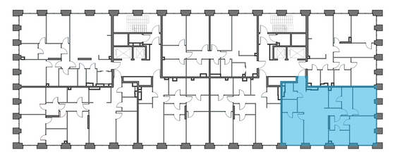 Продажа 4-комнатной квартиры 119,3 м², 5/21 этаж