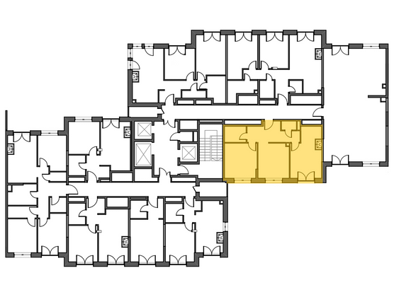 Продажа 2-комнатной квартиры 60,7 м², 20/21 этаж