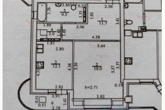 Продажа 1-комнатной квартиры 51 м², 10/18 этаж