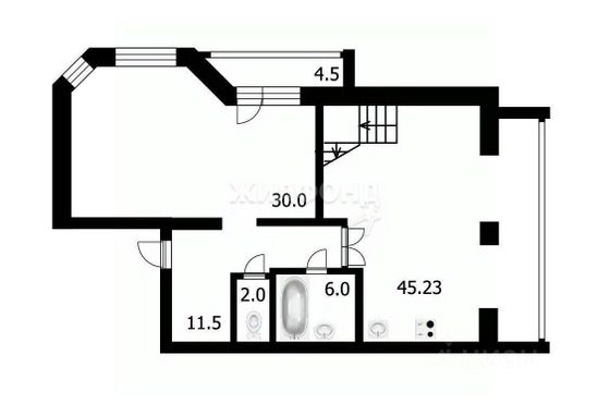 Продажа 4-комнатной квартиры 179,1 м², 6/7 этаж