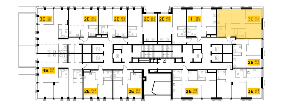 Продажа 3-комнатной квартиры 67,1 м², 14/32 этаж