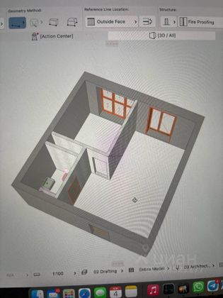 Продажа 1-комнатной квартиры 39 м², 3/3 этаж