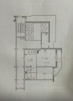 Продажа 1-комнатной квартиры 67 м², 17/25 этаж