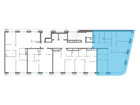 Продажа 3-комнатной квартиры 129,4 м², 7/11 этаж