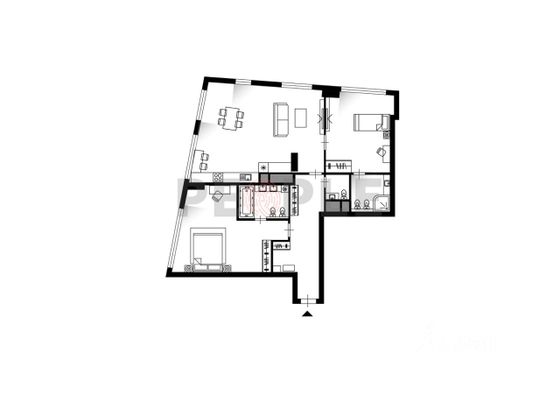 Продажа 3-комнатной квартиры 112 м², 17/27 этаж