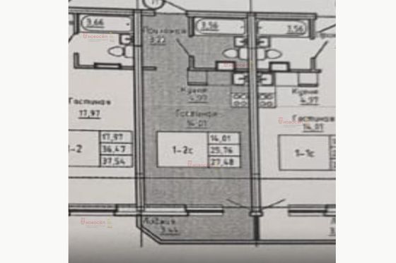 Продажа квартиры-студии 26 м², 7/13 этаж