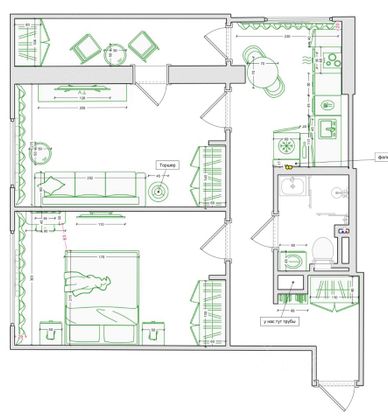 Продажа 2-комнатной квартиры 48,2 м², 3/9 этаж