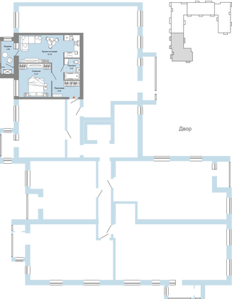 Продажа 2-комнатной квартиры 48 м², 6/8 этаж