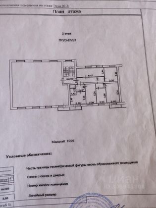 Продажа многокомнатной квартиры 94,5 м², 2/3 этаж