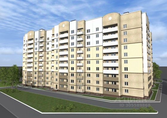 Продажа 1-комнатной квартиры 40,3 м², 5/10 этаж