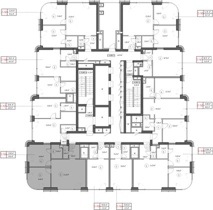 Продажа 2-комнатной квартиры 55,8 м², 18/53 этаж