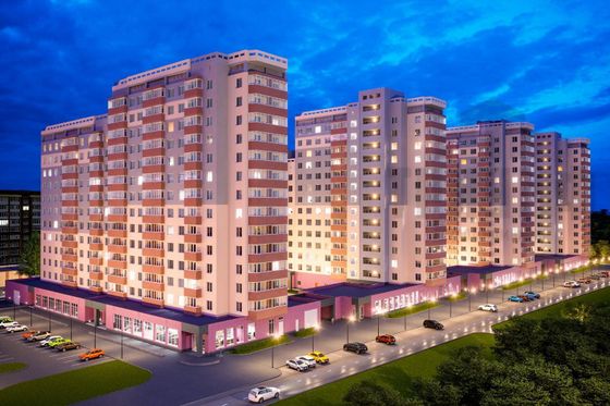 Продажа 2-комнатной квартиры 61,3 м², 7/14 этаж