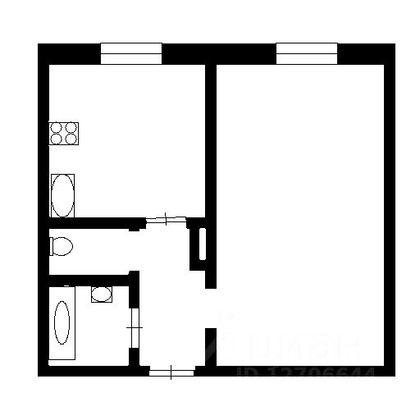 Аренда 1-комнатной квартиры 33 м², 7/10 этаж