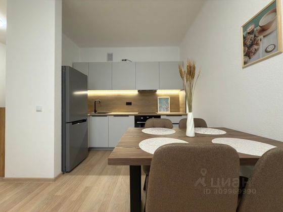 Аренда 2-комнатной квартиры 60,8 м², 12/25 этаж