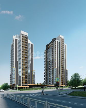 Продажа 2-комнатной квартиры 135,5 м², 19/25 этаж