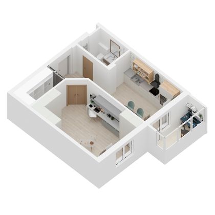 Продажа 1-комнатной квартиры 52,3 м², 24/27 этаж