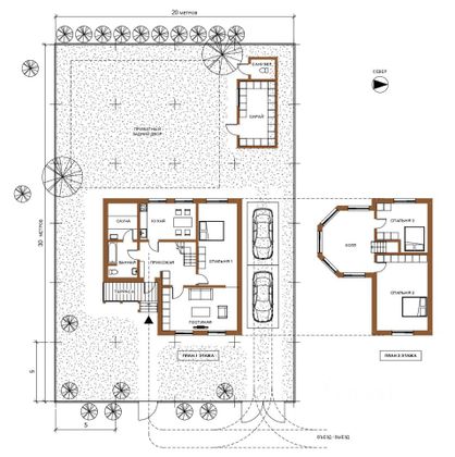 Продажа дома, 168 м², с участком 6,1 сотки