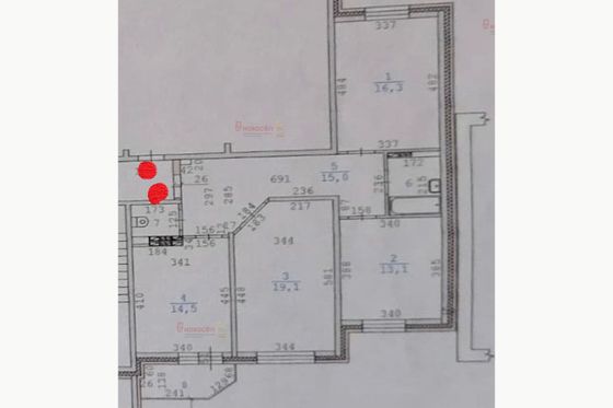 Продажа 3-комнатной квартиры 84 м², 9/17 этаж