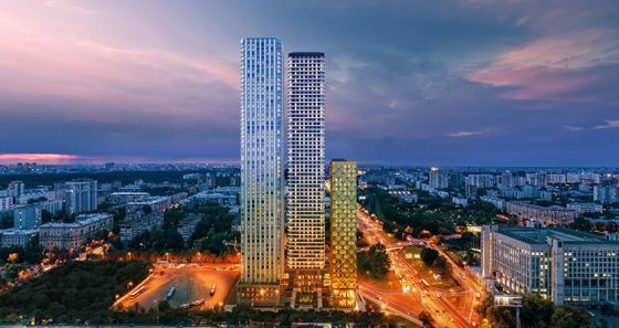 Продажа 4-комнатной квартиры 135 м², 58/59 этаж