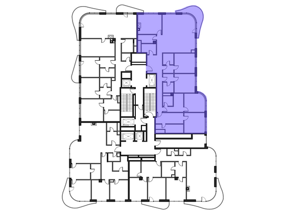 Продажа многокомнатной квартиры 227,4 м², 12/14 этаж