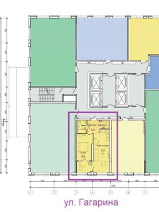 Аренда 2-комнатной квартиры 55 м², 3/28 этаж