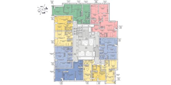 Продажа 3-комнатной квартиры 88,4 м², 30/32 этаж