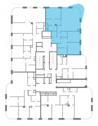 Продажа 3-комнатной квартиры 154,4 м², 10/14 этаж