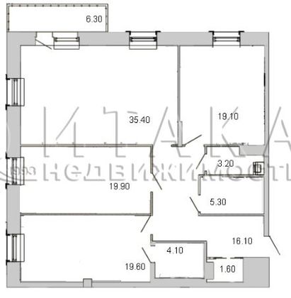 Продажа 4-комнатной квартиры 123,1 м², 3/8 этаж