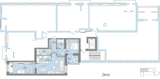 Продажа 3-комнатной квартиры 82 м², 7/7 этаж