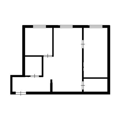 Продажа 2-комнатной квартиры 45 м², 2/2 этаж