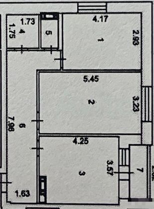 Продажа 2-комнатной квартиры 64,6 м², 1/10 этаж