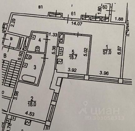 Продажа 3-комнатной квартиры 108 м², 3/15 этаж