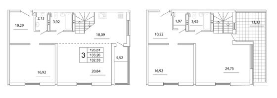 160,1 м², 4-комн. квартира, 26/27 этаж