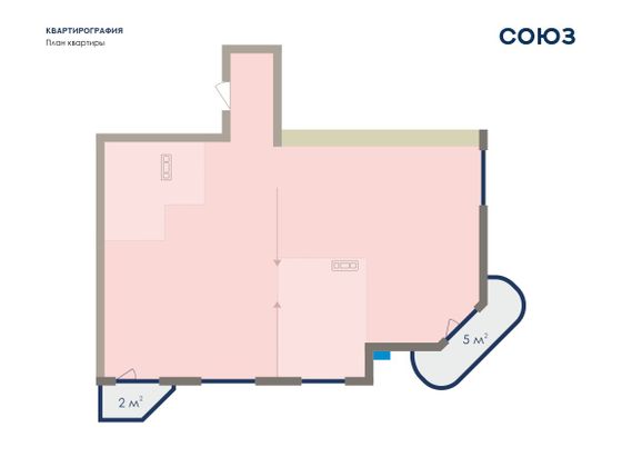 106,7 м², 3-комн. квартира, 6/25 этаж