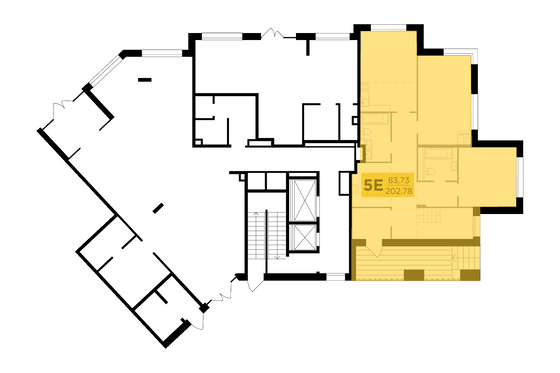 Продажа многокомнатной квартиры 202,8 м², 1/6 этаж