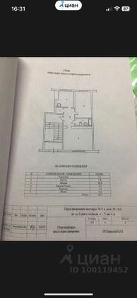 Продажа 2-комнатной квартиры 40 м², 1/2 этаж