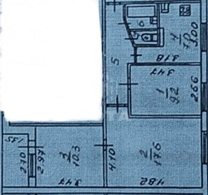 Продажа 3-комнатной квартиры 53,4 м², 2/9 этаж