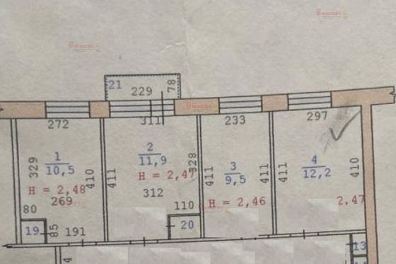 Продажа 1 комнаты, 8 м², 4/4 этаж