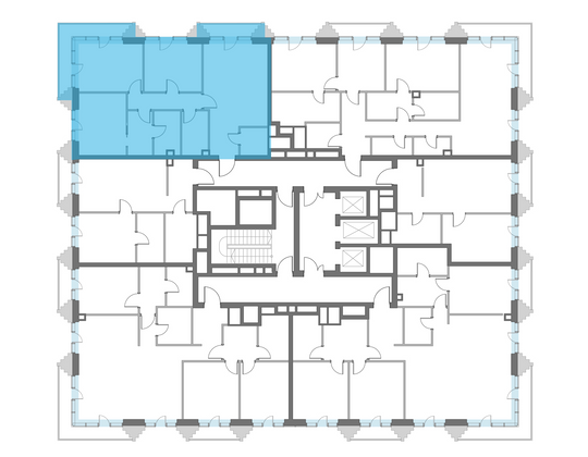 Продажа 3-комнатной квартиры 98,2 м², 9/14 этаж