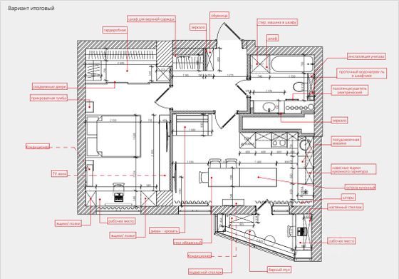 Продажа 1-комнатной квартиры 47,2 м², 14/25 этаж