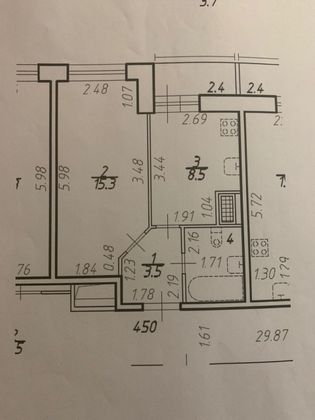 Продажа 1-комнатной квартиры 32 м², 9/22 этаж