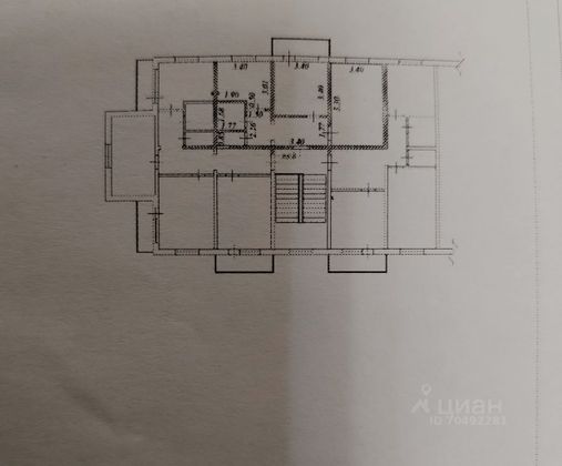 Продажа 2-комнатной квартиры 52,6 м², 3/3 этаж