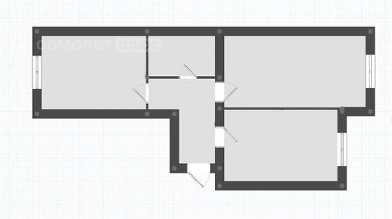 Продажа 2-комнатной квартиры 55 м², 1/5 этаж