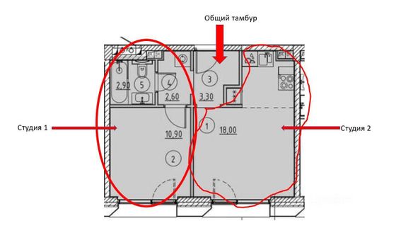 Продажа 1-комнатной квартиры 37,7 м², 2/8 этаж