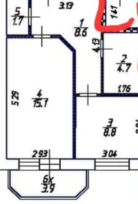 Продажа 1-комнатной квартиры 41 м², 14/18 этаж