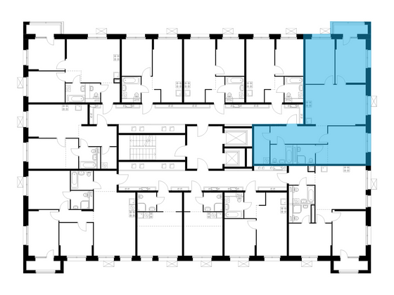 Продажа 3-комнатной квартиры 84,9 м², 7/10 этаж