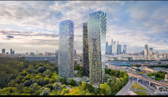 Продажа 2-комнатной квартиры 54,7 м², 4/44 этаж