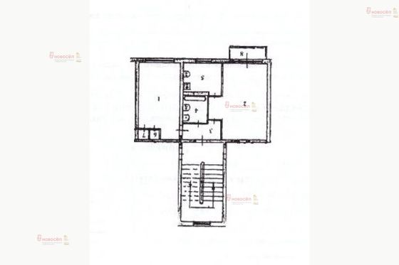 Продажа 2-комнатной квартиры 41,6 м², 5/5 этаж